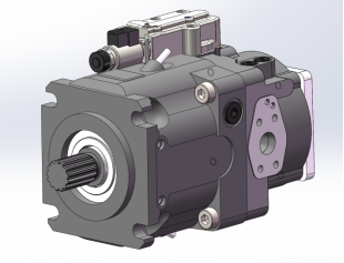 Lancement d'un nouveau produit HD-A11VLO280 Pompe hydraulique variable à piston axial à arbre traversant