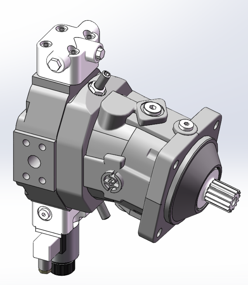 Lancement du produit du moteur variable à pistons axiaux HD-A6VM55EP1/EP2