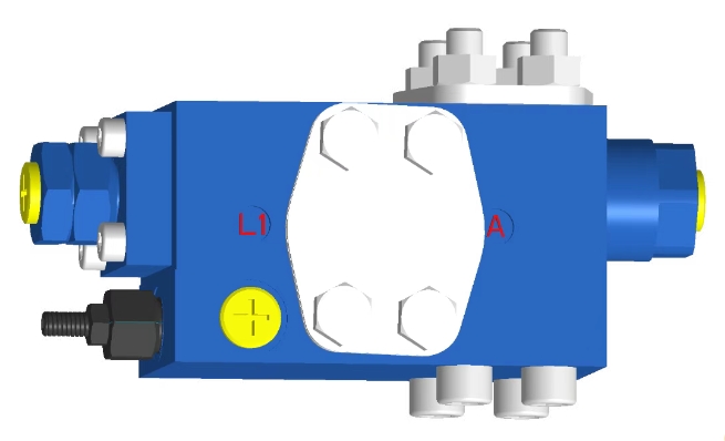 Huade Hydraulic Valve HD-BLV20-1X Balancing Valve Product Libération