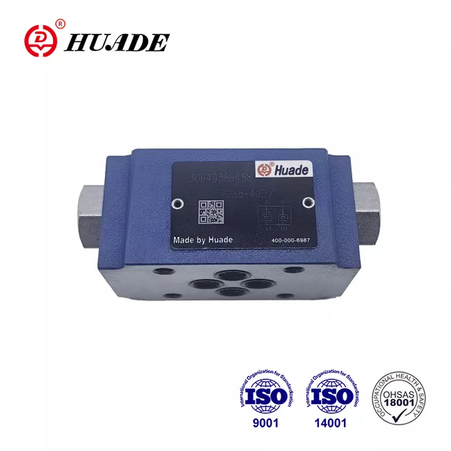 Plaque sandwich pour clapet anti-retour Z2S 6